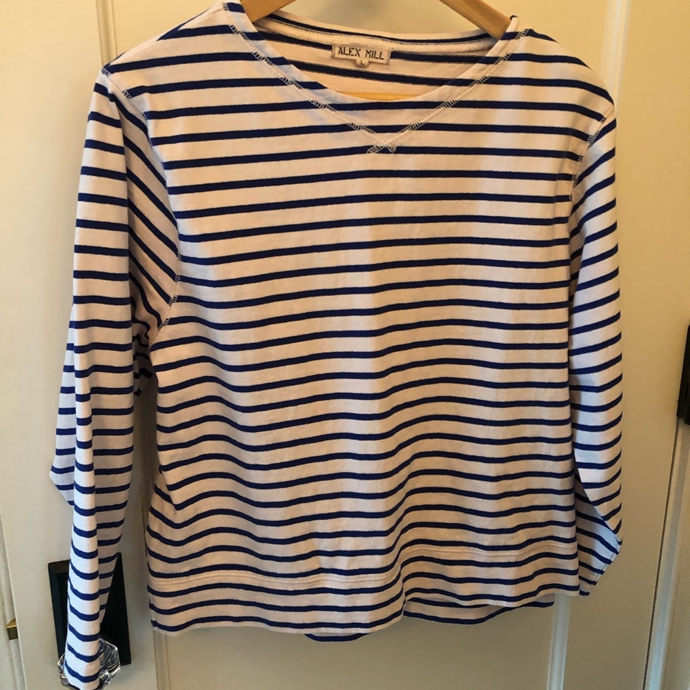 Alex Mill Lakeside Tee, L runs small
